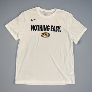 Missouri Tigers Nike Men's Legends Short Sleeve Tee, White, XL, New